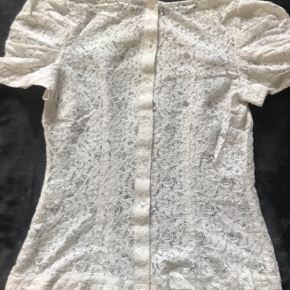 white lace blouse - Picture 5 of 8